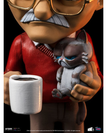 MARVEL - Stan Lee with Grumpy Cat - Figure Mini Co. 15cm