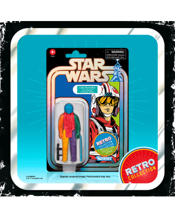 STAR WARS - Luke Skywalker "Snowspeeder" -Figure Retro Coll. 10cm