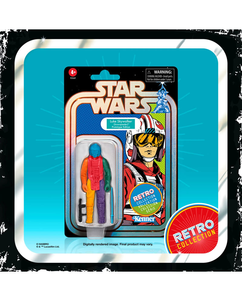 STAR WARS - Luke Skywalker "Snowspeeder" -Figure Retro Coll. 10cm