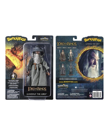 LORD OF THE RINGS - Gandalf - Bendyfigs Figure with Support