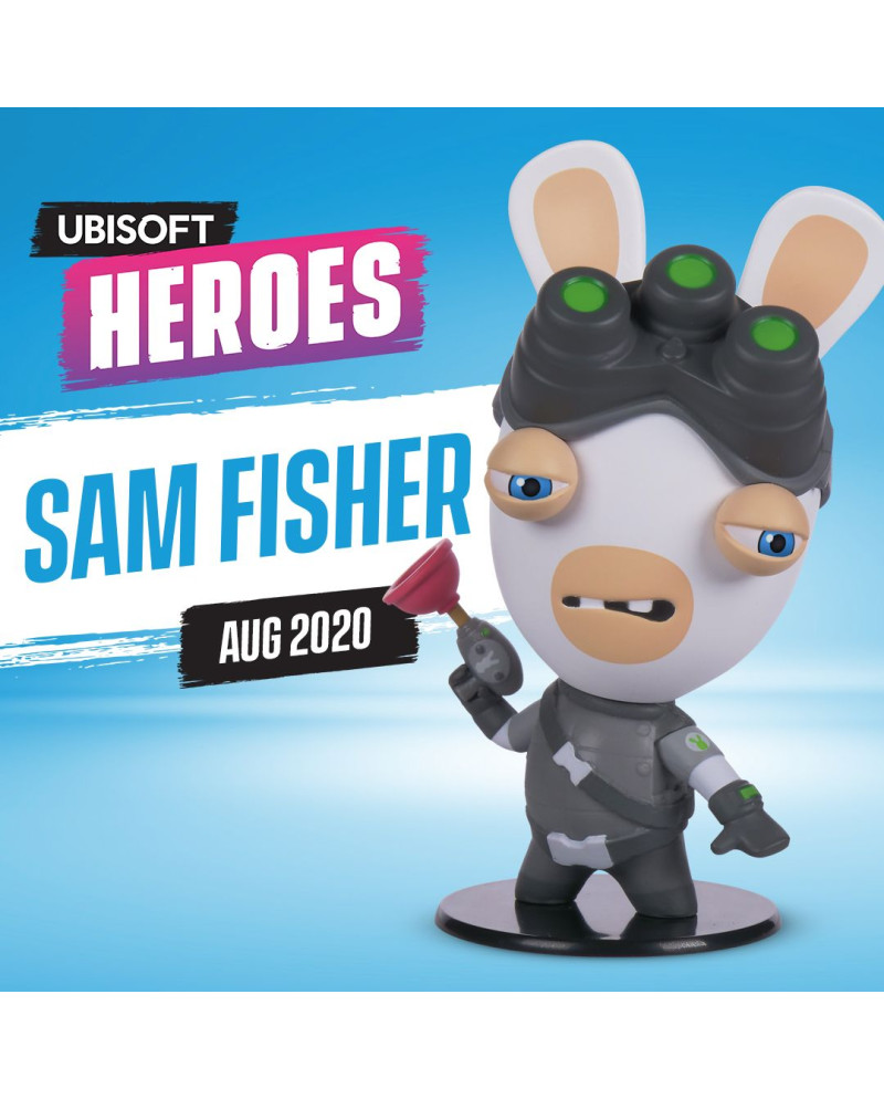 UBI HEROES - Chibi Rabbid Sam Fisher - Figure Series 1