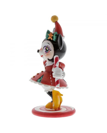 DISNEY - Miss Mindy World - Resin Statue - Christmas Minnie - 16cm