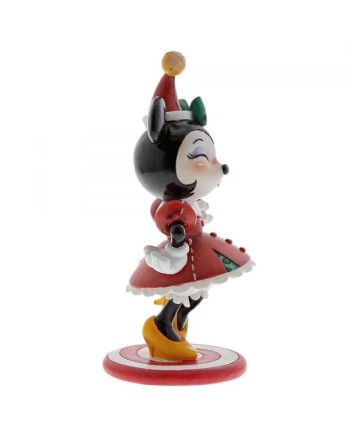 DISNEY - Miss Mindy World - Resin Statue - Christmas Minnie - 16cm