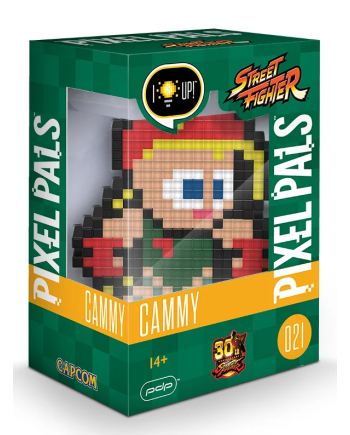 PIXEL PALS Light Up Collectible Figures - Street Fighter - Cammy