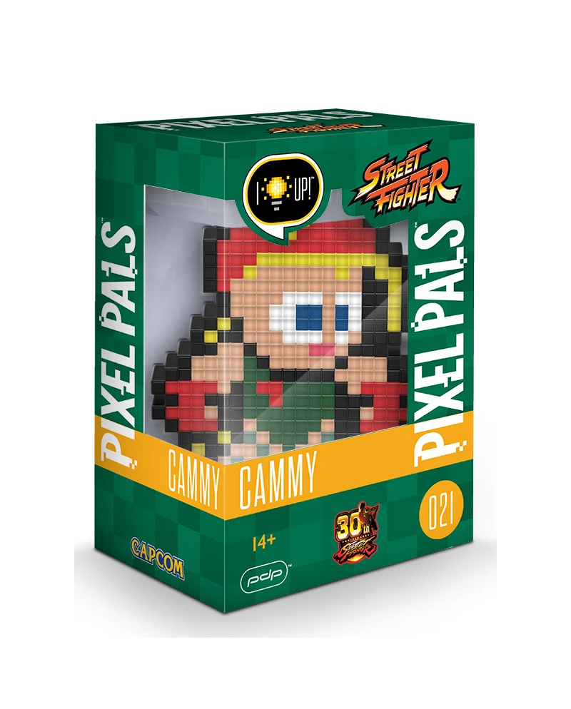 PIXEL PALS Light Up Collectible Figures - Street Fighter - Cammy