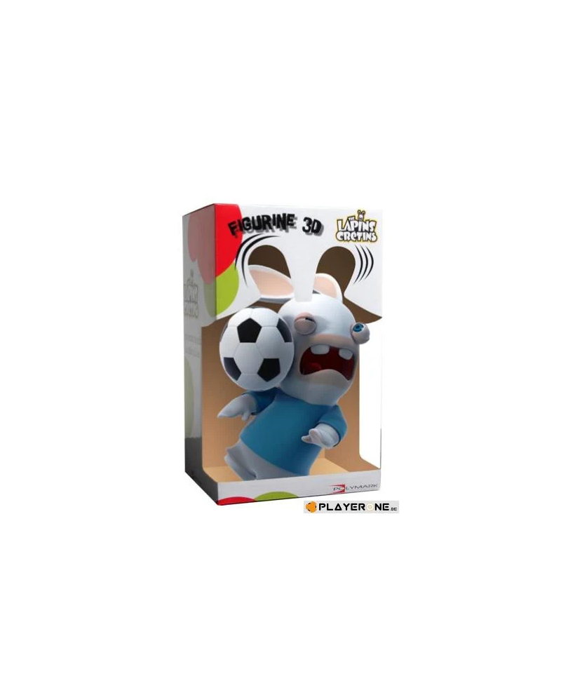 LAPINS CRETINS - Figurine 3D Lapin Foot ( 21 cm )
