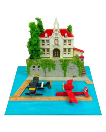 PORCO ROSSO - Adriano & Flying boat fighter - Paper Frame