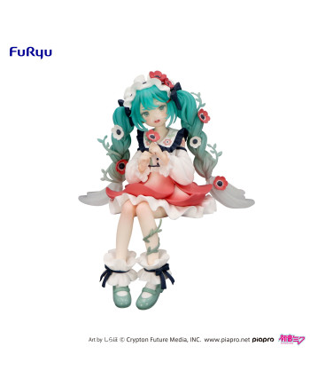 HATSUNE MIKU - Flower Fairy Anemone - Statue Noodle Stopper 14cm
