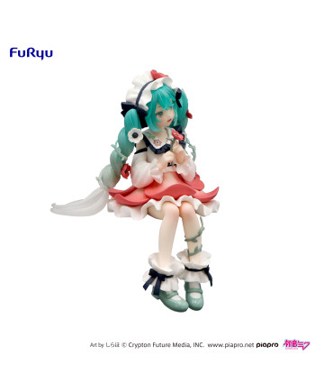 HATSUNE MIKU - Flower Fairy Anemone - Statue Noodle Stopper 14cm