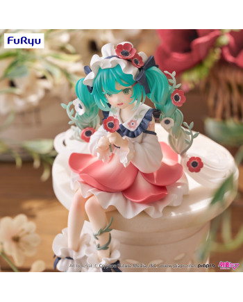 HATSUNE MIKU - Flower Fairy Anemone - Statue Noodle Stopper 14cm
