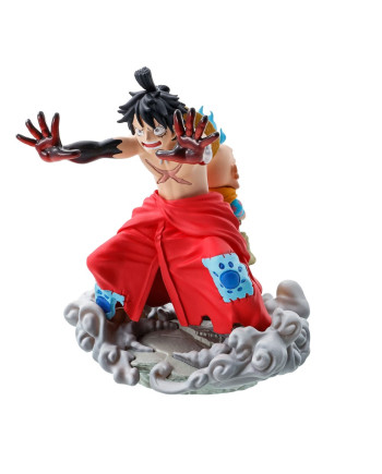 ONE PIECE - Logbox Re Birth Wanokuni - 4 Statue Set Petitrama 9cm