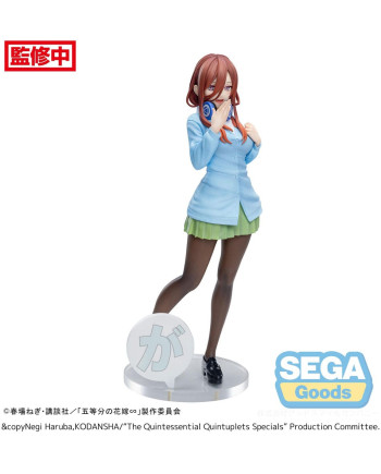 QUINTESSENTIAL QUINTUPLETS SPECIALS - Miku - Statue Luminasta 20cm