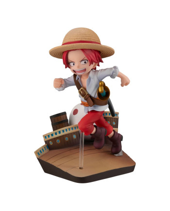 ONE PIECE - Shanks "Run Run Run" - Statue G.E.M. 13cm