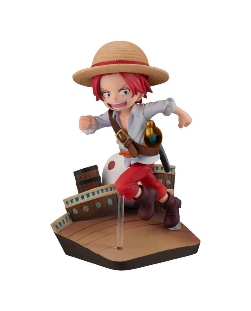 ONE PIECE - Shanks "Run Run Run" - Statue G.E.M. 13cm