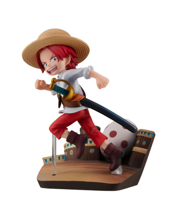 ONE PIECE - Shanks "Run Run Run" - Statue G.E.M. 13cm