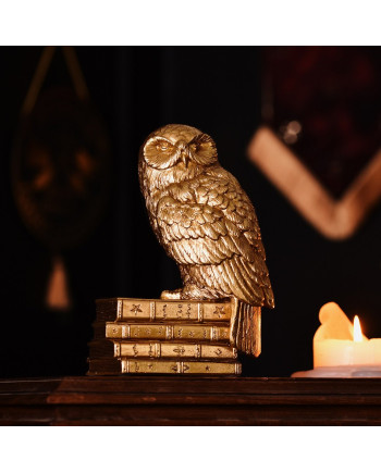 HARRY POTTER - Hedwige - Gold Figure 20cm
