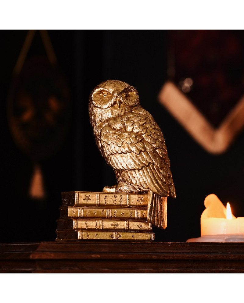 HARRY POTTER - Hedwige - Gold Figure 20cm