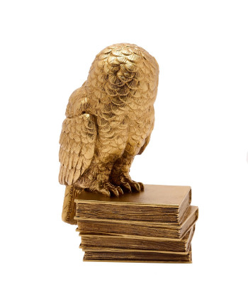 HARRY POTTER - Hedwige - Gold Figure 20cm