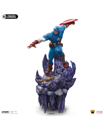 MARVEL - Captain America - Statue Art Scale Deluxe 1/10 34cm
