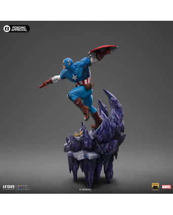 MARVEL - Captain America - Statue Art Scale Deluxe 1/10 34cm