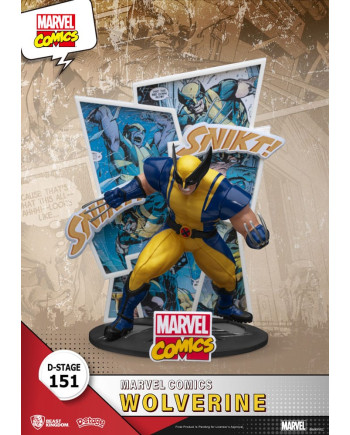 MARVEL - Wolverine - Diorama D-Stage 16cm