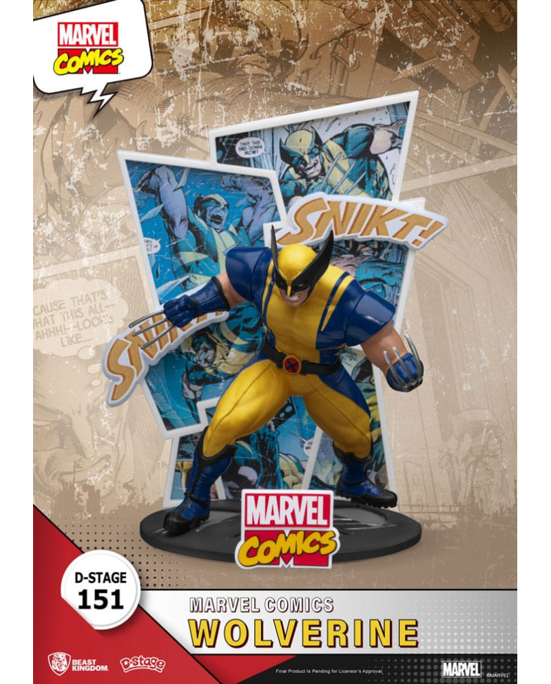 MARVEL - Wolverine - Diorama D-Stage 16cm