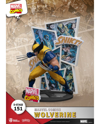 MARVEL - Wolverine - Diorama D-Stage 16cm