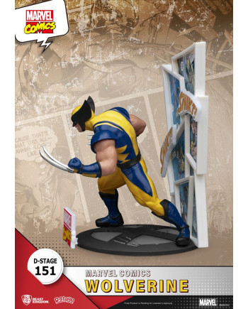 MARVEL - Wolverine - Diorama D-Stage 16cm