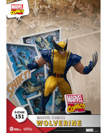 MARVEL - Wolverine - Diorama D-Stage 16cm