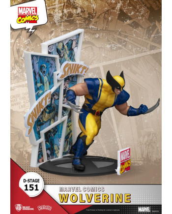 MARVEL - Wolverine - Diorama D-Stage 16cm