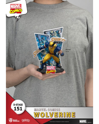 MARVEL - Wolverine - Diorama D-Stage 16cm