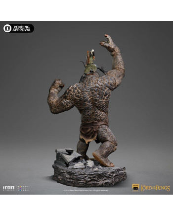 LORD OF THE RINGS - Cave Troll & Legolas -Statue Art Scale 1/10 71.9cm