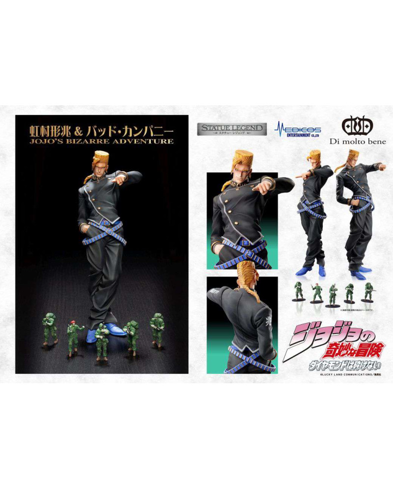 JOJO Part 4 - Keicho & Bad Company - Figure Statue Legend 15cm