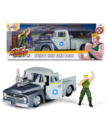 STREET FIGHTER - Guile & 1956 Ford F-100 - 1:24