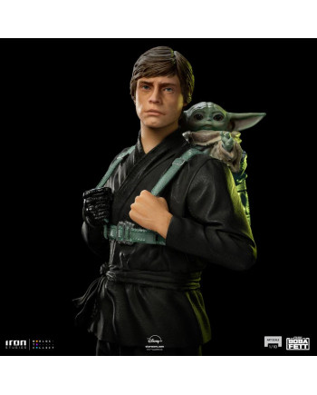 BOOK OF BOBA FETT - Luke & Grogu - Figure 1/10 Art Scale 20cm