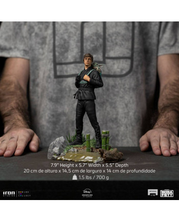 BOOK OF BOBA FETT - Luke & Grogu - Figure 1/10 Art Scale 20cm