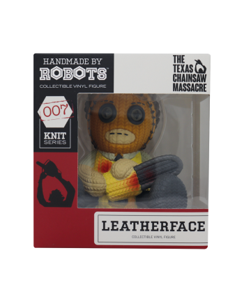 LEATHER FACE - Handmade By Robots N°07 - Collectible Vinyl Figure