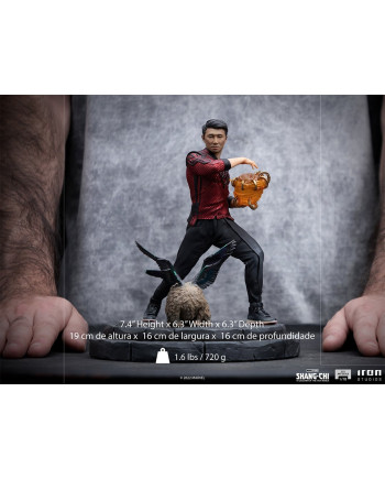 SHANG-CHI - Shang-Chi & Morris - Statue BDS ArtScale 1/10 - 19cm