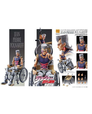 JOJO PART 5 - J.P. Polnareff - Figure Super Action Chozokado 16cm
