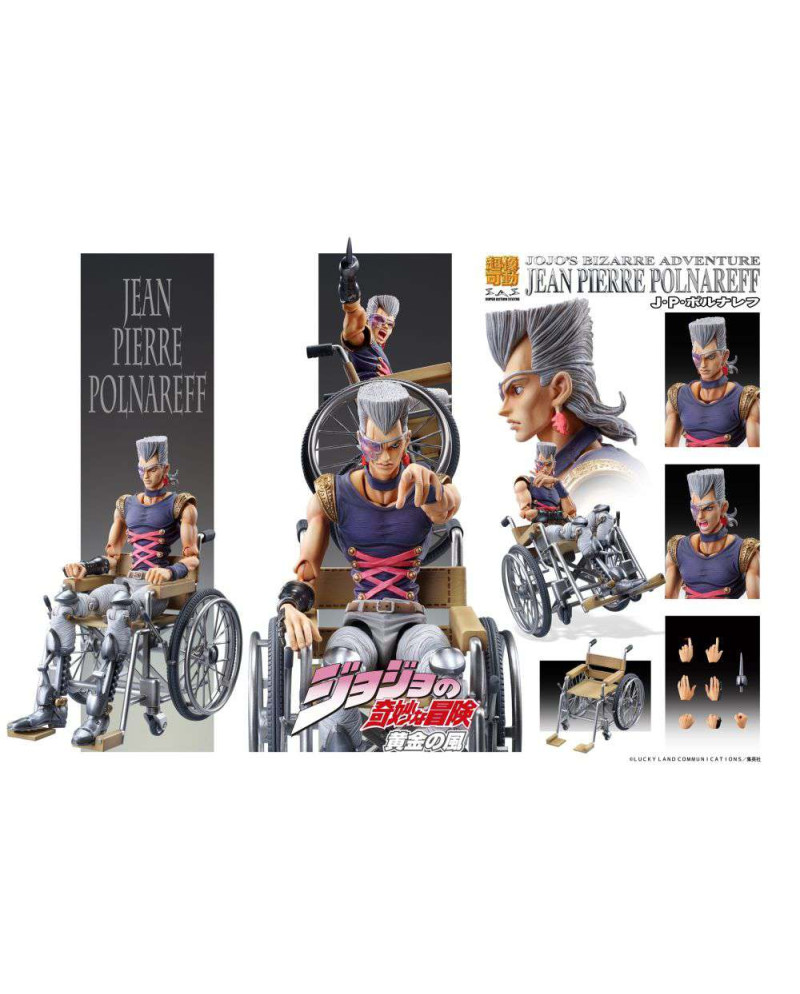 JOJO PART 5 - J.P. Polnareff - Figure Super Action Chozokado 16cm