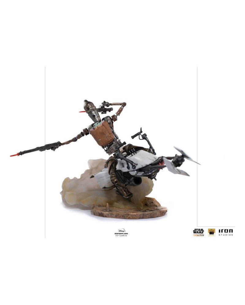 STAR WARS - IG-11 & The Child - Statue Deluxe BDS Art Scale 20cm