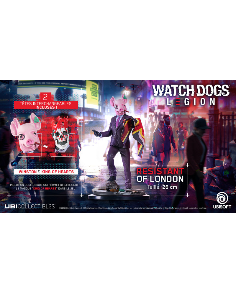 Watch Dogs Legion The Resistant of London Figure