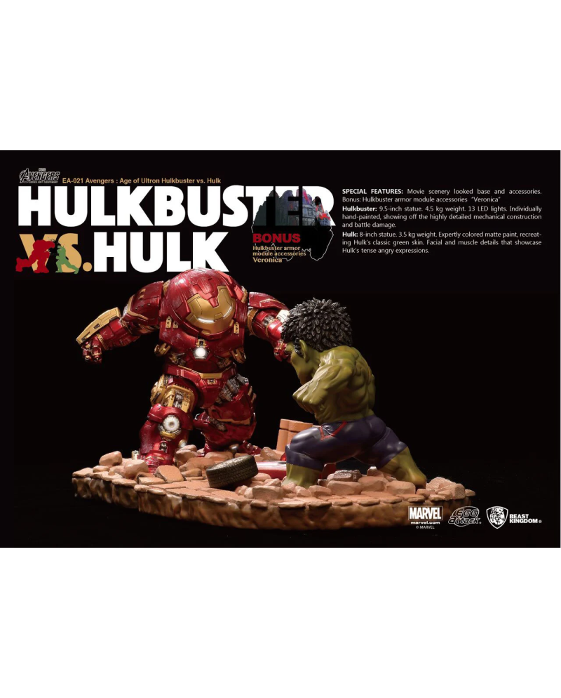 Egg Attack Action EA-021 - Avengers Age of Ultron - Hulkbuster vs Hulk