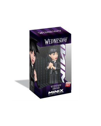 WEDNESDAY - Wednesday Addams with umbrella - Figure Minix 12cm