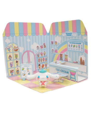 HELLO KITTY - Cinnamoroll 6cm Sticker House Ice Cream Parlour