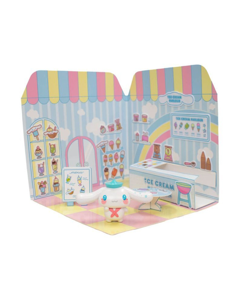 HELLO KITTY - Cinnamoroll 6cm Sticker House Ice Cream Parlour