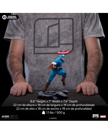 MARVEL - Captain America - Statue BDS Art Scale 1/10 22cm