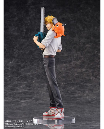 CHAINSAW MAN - Denji & Pochita - Statue S-Fire 24cm