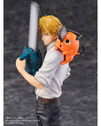 CHAINSAW MAN - Denji & Pochita - Statue S-Fire 24cm