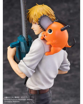 CHAINSAW MAN - Denji & Pochita - Statue S-Fire 24cm